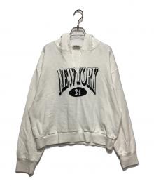 THE SHINZONE（ザ シンゾーン）の古着「VINTAGE NEW YORK HOODIE」｜ホワイト