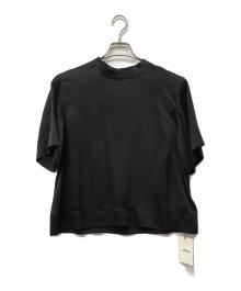 Oblada（オブラダ）の古着「SILK TEE」｜ブラック