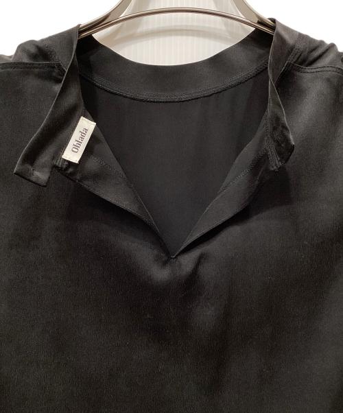 Oblada（オブラダ）Oblada (オブラダ) SILK TEE ブラック サイズ:Free 未使用品の古着・服飾アイテム