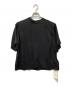 Oblada（オブラダ）の古着「SILK TEE」｜ブラック