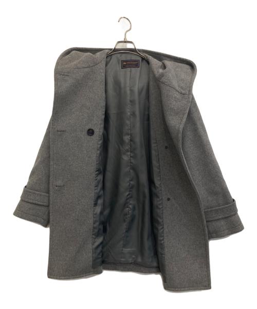 JOURNAL STANDARD relume（ジャーナルスタンダード レリューム）JOURNAL STANDARD relume (ジャーナルスタンダード レリューム) スーパーファインビーバーフーデッドコート グレー サイズ:36の古着・服飾アイテム
