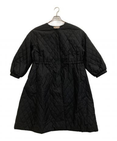 BEARDSLEY ビアズリー バルーン 袖キルト コート ブラック 未使用 中古・古着通販】BEARDSLEY (ビアズリー) バルーン袖キルトコート