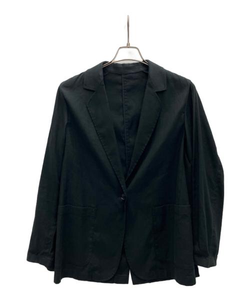 FRAMeWORK（フレームワーク）FRAMeWORK (フレームワーク) リネン混ジャケット ブラック サイズ:SIZE36の古着・服飾アイテム
