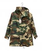 Spick and Spanスピックアンドスパン）の古着「ミリタリーコート」｜カーキ