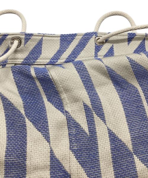 Adam et Rope（アダム エ ロペ）Adam et Rope (アダム エ ロペ) ジャガードキャミワンピース ブルー サイズ:Fの古着・服飾アイテム