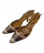 Salvatore Ferragamoサルヴァトーレ フェラガモ）の古着「パンプス」｜ブラウン