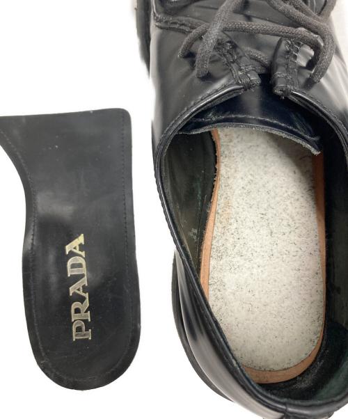 PRADA（プラダ）PRADA (プラダ) ドレスシューズ ブラック サイズ:8の古着・服飾アイテム