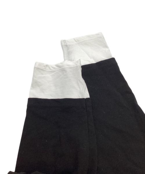 FRAMeWORK（フレームワーク）FRAMeWORK (フレームワーク) レイヤードライクTシャツ ブラック サイズ:表記無しの古着・服飾アイテム