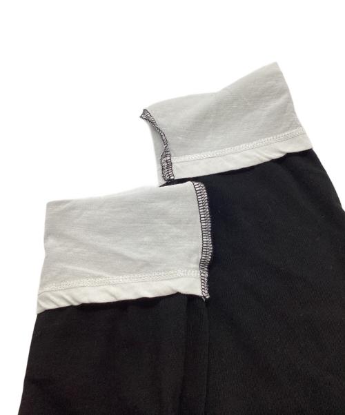 FRAMeWORK（フレームワーク）FRAMeWORK (フレームワーク) レイヤードライクTシャツ ブラック サイズ:表記無しの古着・服飾アイテム