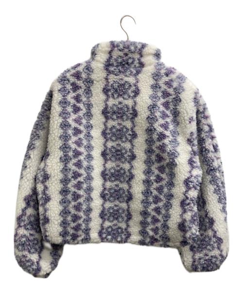 ISABEL MARANT ETOILE（イザベルマランエトワール）ISABEL MARANT ETOILE (イザベルマランエトワール) クロップドボアジャケット ホワイト サイズ:34の古着・服飾アイテム