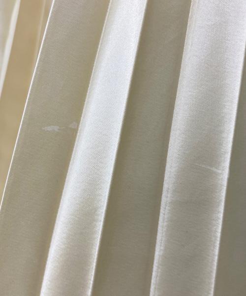 08sircus（ゼロエイトサーカス）08sircus (ゼロエイトサーカス) サテンプリーツスカート イエロー サイズ:SIZE 1の古着・服飾アイテム