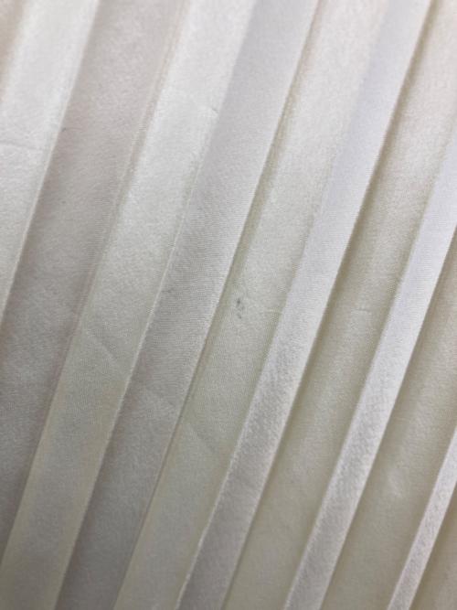 08sircus（ゼロエイトサーカス）08sircus (ゼロエイトサーカス) サテンプリーツスカート イエロー サイズ:SIZE 1の古着・服飾アイテム