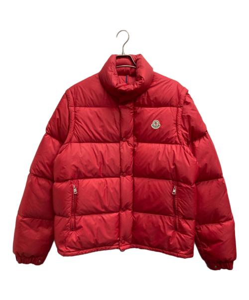 MONCLER（モンクレール）MONCLER (モンクレール) VERONE ダウンジャケット レッド サイズ:3の古着・服飾アイテム