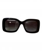 CHANELシャネル）の古着「レクタングル シェイプ サングラス」｜ホワイト