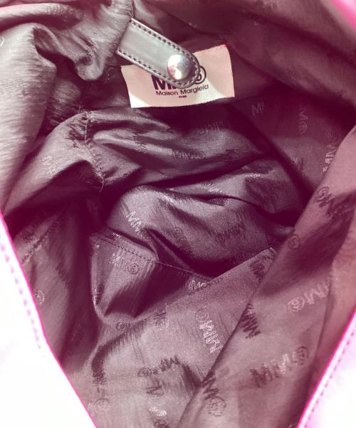 MM6 Maison Margiela（エムエムシックスメゾンマルジェラ）MM6 Maison Margiela (エムエムシックスメゾンマルジェラ) Japanese bag classic ネオンピンクの古着・服飾アイテム