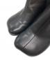 中古・古着 MM6 Maison Margiela (エムエムシックスメゾンマルジェラ) サイドジップショートブーツ ブラック サイズ:36：20000円