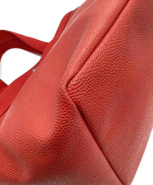 Herve Chapelier（エルベシャプリエ）Herve Chapelier (エルベシャプリエ) リュクス舟型トートM トートバッグ パプリカ×パプリカの古着・服飾アイテム