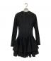 GIANA（ジアナ）の古着「XANADU クロシェミニドレス」｜ブラック