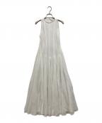 GIANAジアナ）の古着「ESMERALDA クロシェマキシドレス」｜ホワイト