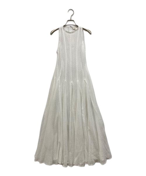 GIANA（ジアナ）GIANA (ジアナ) ESMERALDA クロシェマキシドレス ホワイト サイズ:S 未使用品の古着・服飾アイテム