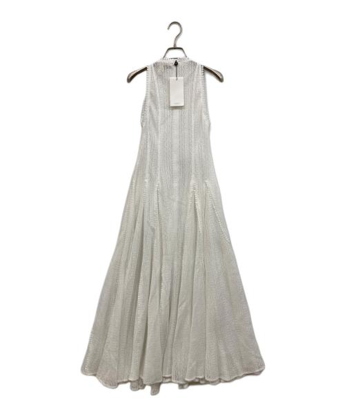 GIANA（ジアナ）GIANA (ジアナ) ESMERALDA クロシェマキシドレス ホワイト サイズ:S 未使用品の古着・服飾アイテム