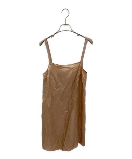 patou（パトゥ）patou (パトゥ) フローラルレース マキシドレス ベージュ サイズ:36の古着・服飾アイテム