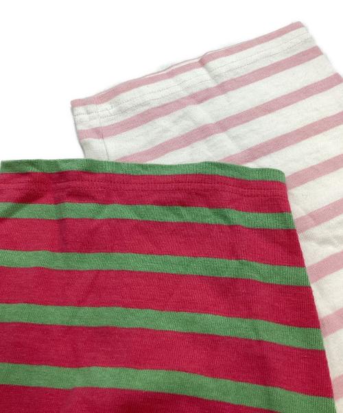 Le minor（ルミノア）Le minor (ルミノア) TOMORROW LAND (トゥモローランド) 別注クレイジーパターン ビッグバスクシャツ ピンク サイズ:Fの古着・服飾アイテム