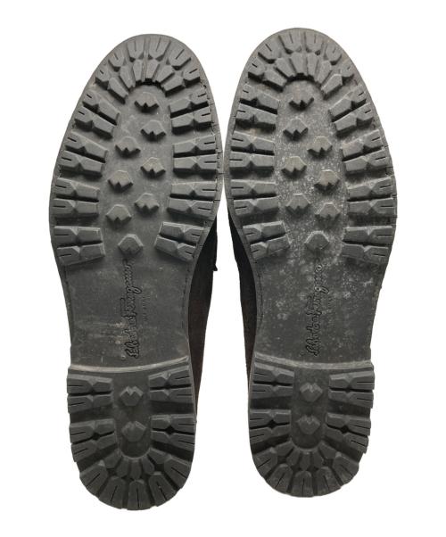 Salvatore Ferragamo（サルヴァトーレ フェラガモ）Salvatore Ferragamo (サルヴァトーレ フェラガモ) ガンチーニスウェードローファー ブラウン サイズ:10の古着・服飾アイテム