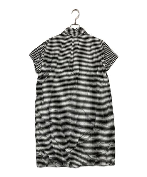 DANTON（ダントン）DANTON (ダントン) ギンガムチェックシャツワンピース ブラック サイズ:36の古着・服飾アイテム