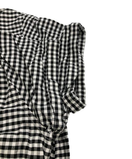 DANTON（ダントン）DANTON (ダントン) ギンガムチェックシャツワンピース ブラック サイズ:36の古着・服飾アイテム
