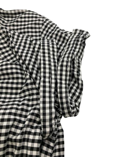 DANTON（ダントン）DANTON (ダントン) ギンガムチェックシャツワンピース ブラック サイズ:36の古着・服飾アイテム