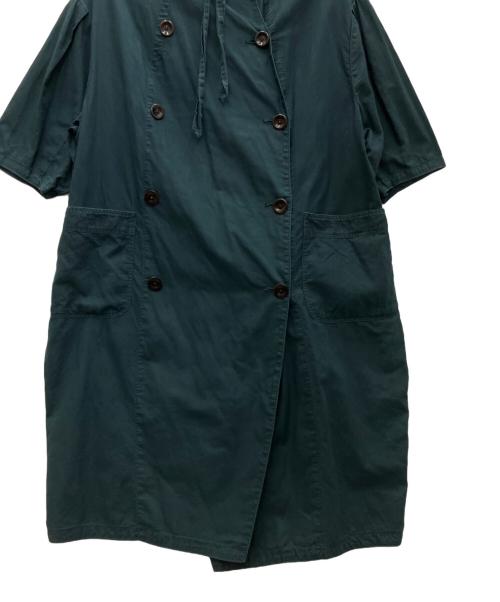 KAPITAL（キャピタル）KAPITAL (キャピタル) ノーカラーコート グリーン サイズ:XSの古着・服飾アイテム
