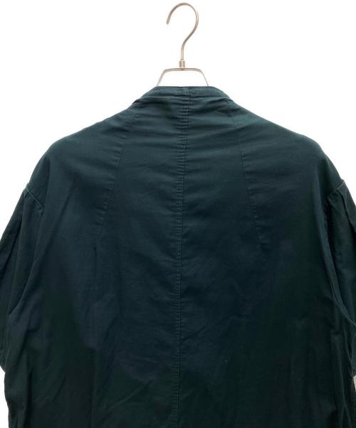 KAPITAL（キャピタル）KAPITAL (キャピタル) ノーカラーコート グリーン サイズ:XSの古着・服飾アイテム