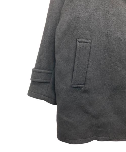 JOURNAL STANDARD relume（ジャーナルスタンダード レリューム）JOURNAL STANDARD relume (ジャーナルスタンダード レリューム) スーパーファインビーバーSTANDコート ブラック サイズ:36の古着・服飾アイテム