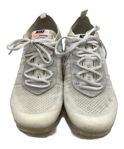 NIKE（ナイキ）NIKE (ナイキ) OFFWHITE (オフホワイト) ローカットスニーカー ホワイト サイズ:27の古着・服飾アイテム