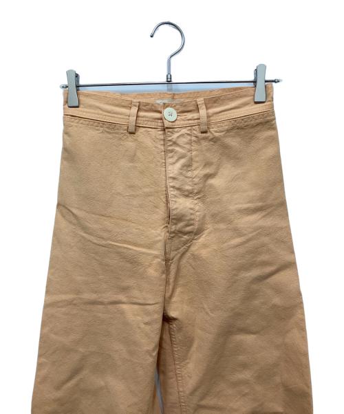 JESSE KAMM（ジェシーカム）JESSE KAMM (ジェシーカム) コットンキャンバス セーラーパンツ オレンジ サイズ:2の古着・服飾アイテム