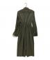 AKIRA NAKA (アキラナカ) Susanita shirring shirt dress KH カーキ サイズ:1：9000円