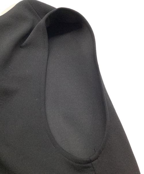 Cen.（セン）Cen. (セン) パイピングリボンワンピース ブラック サイズ:Fの古着・服飾アイテム