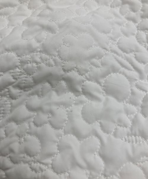 rosy monster（ロージーモンスター）rosy monster (ロージーモンスター) フラワーキルティングパンツ ホワイト サイズ:Mの古着・服飾アイテム