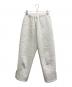 rosy monster（ロージーモンスター）の古着「フラワーキルティングパンツ」｜ホワイト