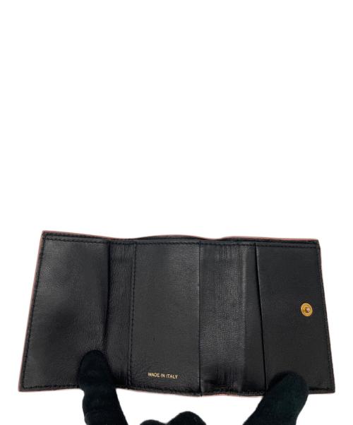 MARNI（マルニ）MARNI (マルニ) 3つ折り財布 ネイビーの古着・服飾アイテム