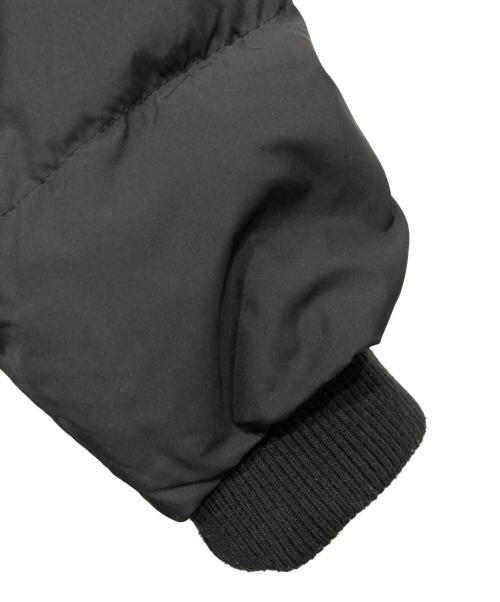 BLUE LABEL CRESTBRIDGE（ブルーレーベルクレストブリッジ）BLUE LABEL CRESTBRIDGE (ブルーレーベルクレストブリッジ) リサイクルタフタロングダウンコート ブラック サイズ:38の古着・服飾アイテム