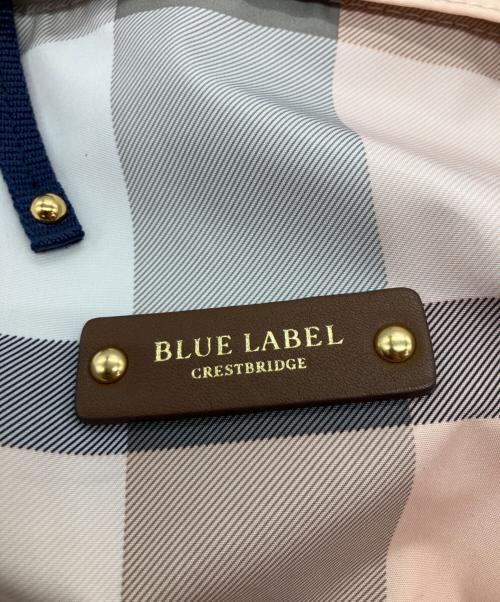 BLUE LABEL CRESTBRIDGE（ブルーレーベルクレストブリッジ）BLUE LABEL CRESTBRIDGE (ブルーレーベルクレストブリッジ) リュック ピンクの古着・服飾アイテム