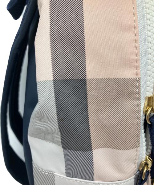 BLUE LABEL CRESTBRIDGE（ブルーレーベルクレストブリッジ）BLUE LABEL CRESTBRIDGE (ブルーレーベルクレストブリッジ) リュック ピンクの古着・服飾アイテム