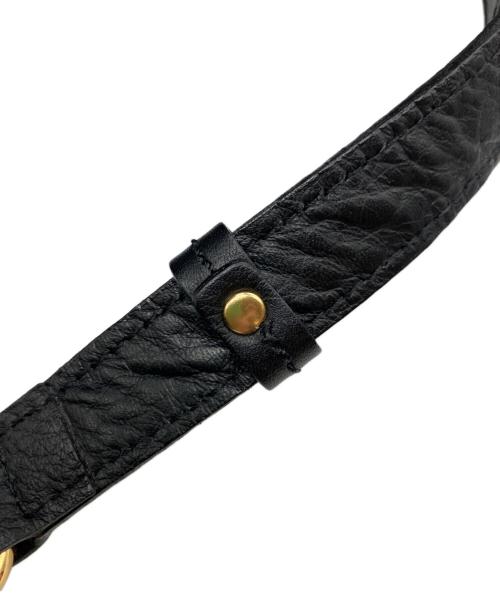 BLUE LABEL CRESTBRIDGE（ブルーレーベルクレストブリッジ）BLUE LABEL CRESTBRIDGE (ブルーレーベルクレストブリッジ) フラワーモチーフ2WAYバッグ ブラックの古着・服飾アイテム