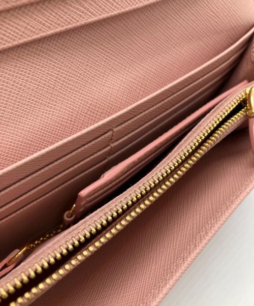 PRADA（プラダ）PRADA (プラダ) 長財布 ピンクの古着・服飾アイテム