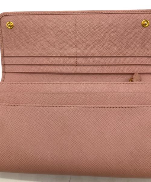 PRADA（プラダ）PRADA (プラダ) 長財布 ピンクの古着・服飾アイテム