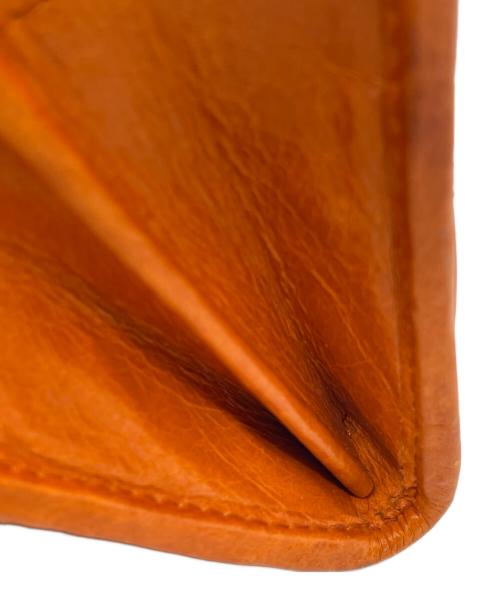 MIU MIU（ミュウミュウ）MIU MIU (ミュウミュウ) マテラッセL字ファスナー長財布 オレンジの古着・服飾アイテム