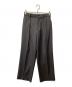 MARKAWARE（マーカウェア）の古着「ONE TUCK TAPERED TROUSERS」｜グレー