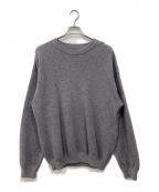 crepusculeクレプスキュール）の古着「Moss Stitch L/S Sweat」｜グレー